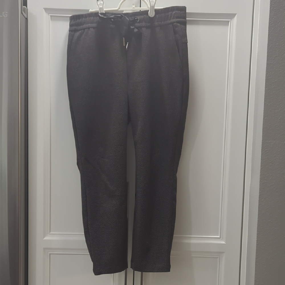 White House Black Market knit herringbone pants